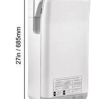 Asciugamani Elettrico a Lama d'Aria Calda da 2000W