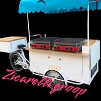 Cargo bike carretto street food truck