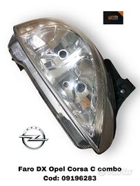 FARO ANTERIORE DESTRO OPEL Corsa C 5P 2° Serie NU