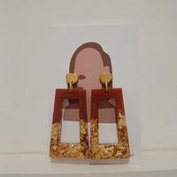 orecchini rettangolo