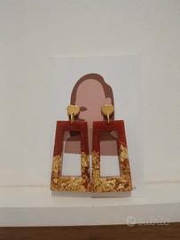 orecchini rettangolo