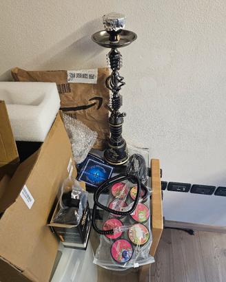 narghile con pietre aromatiche