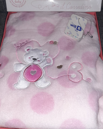 Coperta morbidissima ROSA