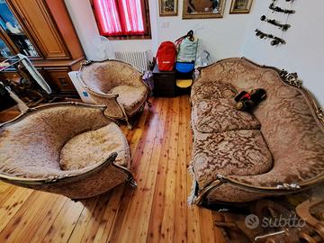 Salotto barocco rococò Luigi XVI