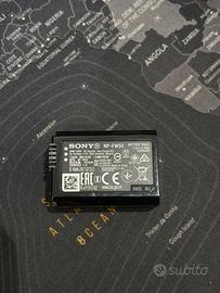 Batteria + caricabatteria per sony a6400 originale