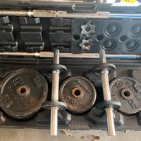 Kit pesi palestra Dechetlon