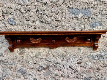 Attaccapanni in legno massiccio