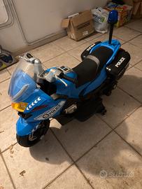 Moto polizia per bambini