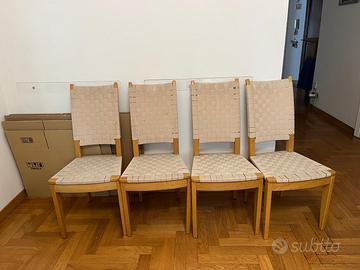 Eleganti sedie in tessuto lavabile