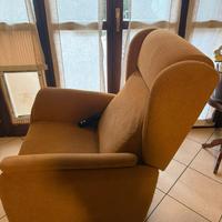 Poltrona relax elettrica alzapersona
