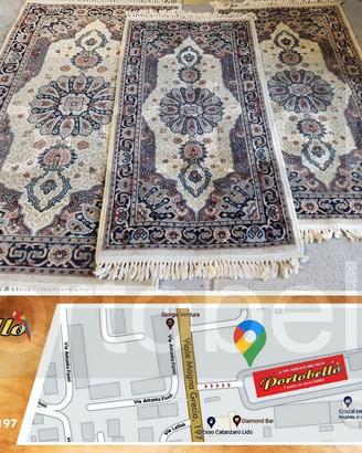 Codice: 273052 TRIS TAPPETI PERSIANI ORIGINALI CO