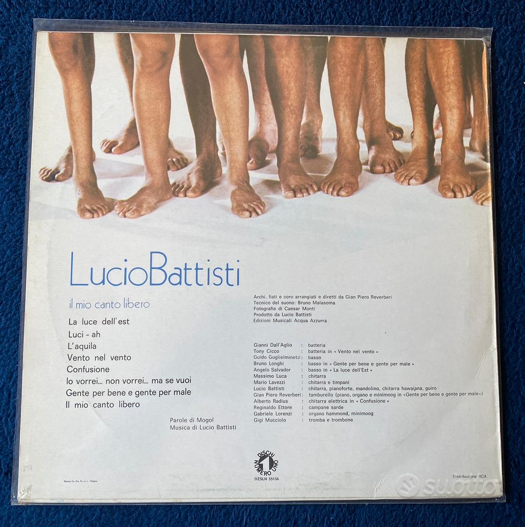 LUCIO BATTISTI IL MIO CANTO LIBERO Lp come nuovo - Collezionismo In vendita  a Torino