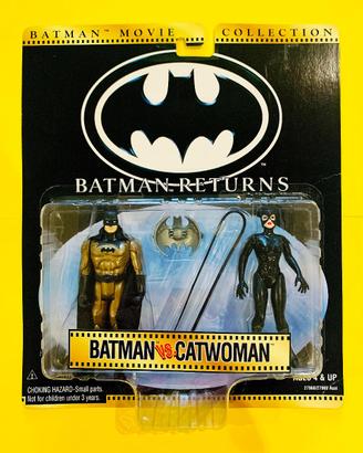 RARO Batman vs Catwoman 1997 Kenner SIGILLATO MOC