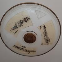 LAMPADARIO a forma di DISCO VOLANTE