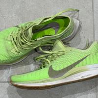 Scarpe da corsa , Nike ZOOM verde fluo