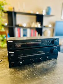 Sony AMPLIFICATORE F335R + FM STEREO/FM-AM TUNER