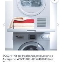 Bosch kit lavatrice/ asciugatrice