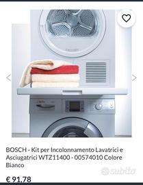 Bosch kit lavatrice/ asciugatrice