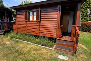 Cassetta in legno in camping 7 camini Gignese