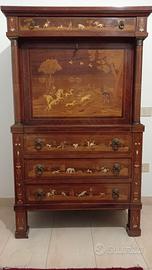 Mobile bar intarsiato