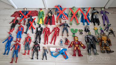 Marvel Spiderman Superman Batman (leggi annuncio)
