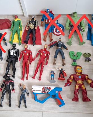 Marvel Spiderman Superman Batman (leggi annuncio)