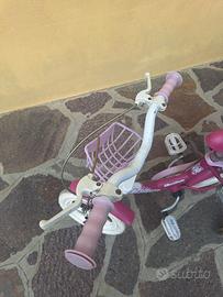 bicicletta con ruote incluse