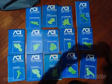 MAPPE STRADALI CARTINE VINTAGE