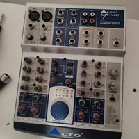 Mixer 10 canali Alto AMX 100 fx effetti