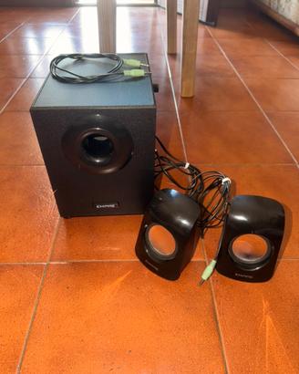 Subwoofer sistema audio 2.1