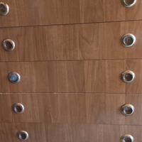 cassettiera in legno( 7 cassetti)