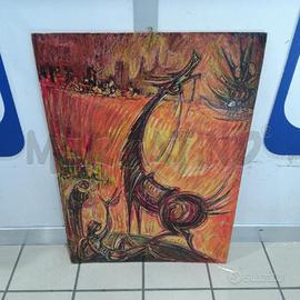 QUADRO GIORDANO RIGHINI 50X70 NO CORNICE CAVALLO