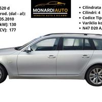 BMW 520 177 CV 2.0  solo ricambi 