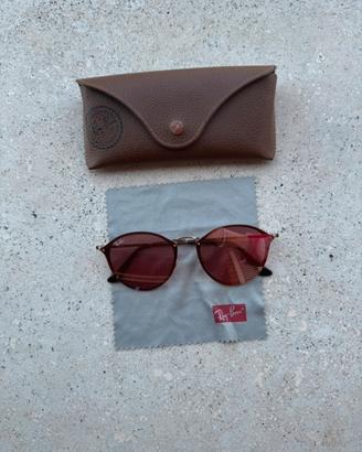 Ray ban rosa a specchio  blaze round originali