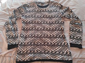 Maglia invernale adulto fantasia geometrica