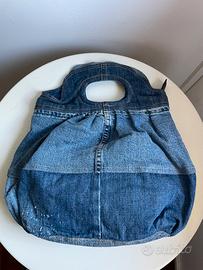 Borsa in jeans handmade - pezzo unico