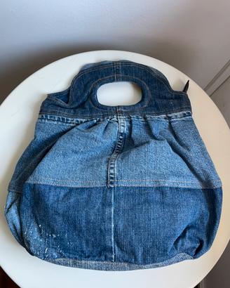 Borsa in jeans handmade - pezzo unico