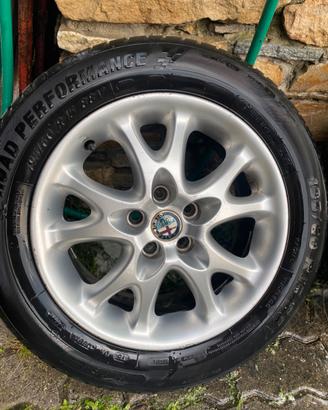 4 Cerchi in lega Alfa Romeo 147 15 pollici 5X98