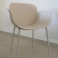 Set 4 Sedie Moderne –Bianco Pietra