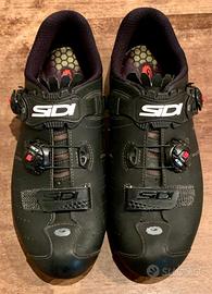 Scarpe ciclismo Sidi Ergo 5 nere MEGA tg 42