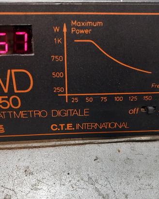 WATTMETRO DIGITALE 