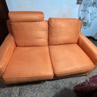 Divano due posti in nabuk