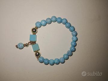bracciale azzurro