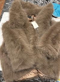 pelliccia sintetica donna nuova