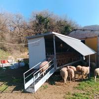 Carro per mungitura a 16 posti