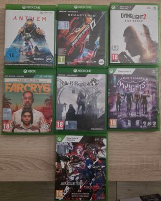 Lotto 7 giochi Xbox