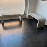 Panca ingresso velluto casa ufficio