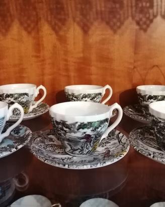Antiquariato SET da collezione tazzine MYOTT