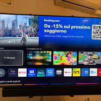 SMART TV 4K 144Hz Hisense 43" + Soundbar Kit