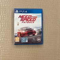 Videogioco need for speed payback ps4